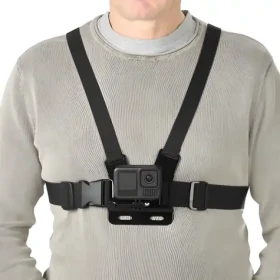 Hama hrudní popruh pro akční kamery a mobily / Popruh / nastavitelný / GoPro kompatibilní