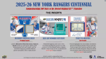 Hokejové karty NHL 2025-26 Upper Deck New York Rangers NHL Centennial Hobby Box