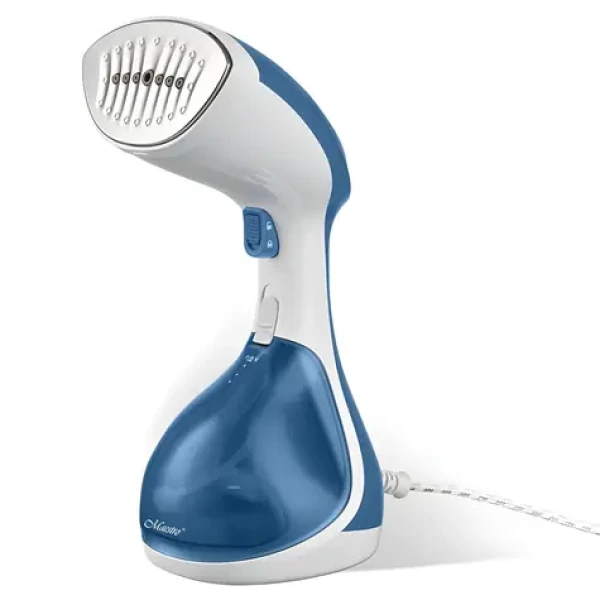 MR-355 napařovač oděvů modrá / Napařovač oděvů / 1500 W / 0,24 l / svislé i vodorovné napařování (MR-355-BLUE)