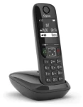 Gigaset AS690 černá / Bezdrátový telefon / DECT / Displej 5,08 cm (2") / Telefonní seznam 100 kontaktů (S30852-H2816-C101)