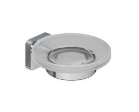 KLUDI - Vela S Mýdlenka s držákem, sklo/chrom 2598505
