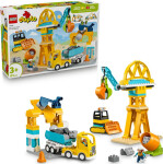 LEGO® DUPLO® 10476 Staveniště a vozidla 3v1 - LEGO® DUPLO®