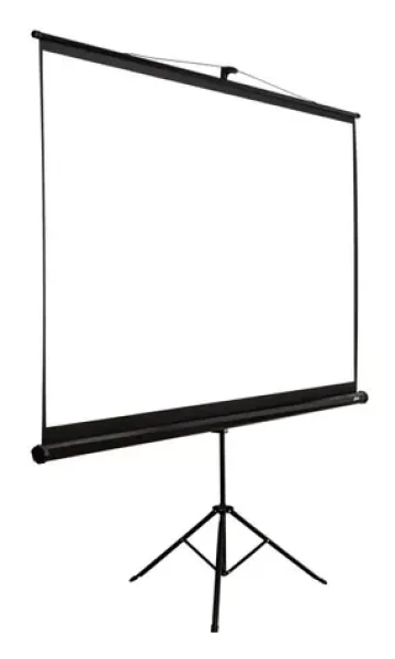 AVELI Stativ projekční plátno 120" / 265x149 cm (16:9) / rolovací ručně / černý tubus (XRT-00088B)
