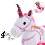 Andalusier Houpací jednorožec DEBBIE plyšový zvukové efekty