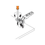 BLUM 70T358E.TL naložený Tip-on Expando 110° (226669)