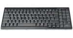 Digitus DS-72000GE černá / Klávesnice / pro KVM konzole / drátová / QWERTZ DE (DS-72000GE)