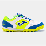 Dětské turfy Joma TOPFLEX 2402 White Royal Velikost bot: 36