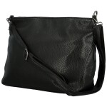 Stylová dámská koženková crossbody kabelka Gabra, černá