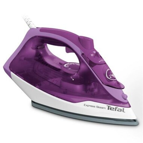 Tefal FV2836 Express Steam fialovo-bílá / Napařovací žehlička s keramickou deskou / 2400W (FV2836E0)