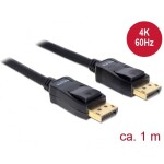 Digitus kabelový adaptér DisplayPort DP - HDMI typu A M - M 1.0 m / s blokováním DP 1.2 HDMI 2.0 / 4K / 60Hz / CE / bl (AK-340303-010-S)