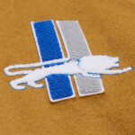 Mitchell & Ness Pánská bunda Detroit Lions NFL Dusted Varsity Créme Velikost: S