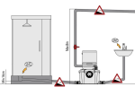 Kalový box PumpaLift WC-3, 230V, 0,4kW
