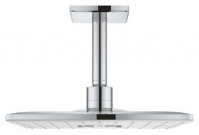 GROHE - Rainshower SmartActive Cube Hlavová sprcha 310, sprchové rameno 14 cm, 2 proudy, měsíční bílá 26481LS0