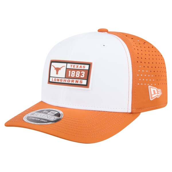 New Era Pánská kšiltovka Texas Longhorns NCAA Perforated Patched 9SEVENTY Adjustable