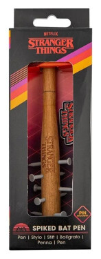 Stranger Things Propiska baseballová pálka a odznáček