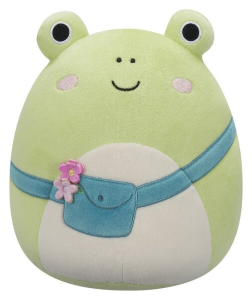 Squishmallows Zelená žába s kabelkou - Wendy