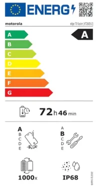 Motorola Edge 70 Fusion 12GB/256GB Pantone Silhouette černá / Smartphone / 6,78" AMOLED 144Hz / Snapdragon 7s Gen 3