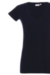 Dámká hlenka/košilka V-neck 22200 melanžově šedá L