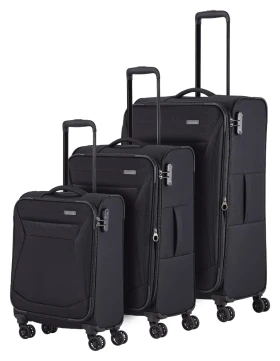 Travelite Chios S,M,L Black S: 34 l / M: 60–66 l / L: 90–97 L TRAVELITE-80040-01