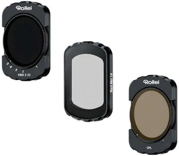 Rollei sada filtrů Cinema 3 v 1 pro DJI Osmo Pocket 3 / Sada filtrů (20374)