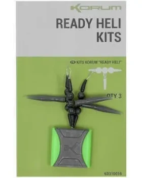 KORUM Montáž Ready Heli Kits 3ks (K0310016)
