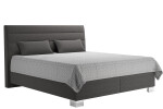 Postel Britania 180 x 200 látka: Nero Beige / Alfa Gold