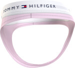 Dámská tanga LOGO WAISTBAND THONG UW0UW03835TOG světle růžová Tommy Hilfiger