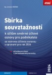 Sbírka souvztažností účtům směrné účtové osnovy pro podnikatele se vzorovou účtovou osnovou opravami pro rok 2024 Jaroslav Jindrák