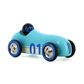 Vilac Dřevěné auto Old Sport Compet tyrkysová