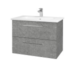 Dřevojas - Umyvadlová skříňka GIO SZZ2 80 - D20 Galaxy / Úchytka T04 / D20 Galaxy 277222E