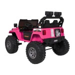 Mamido Elektrické autíčko Extreme Sport 4x4 s proměnlivou velikostí růžové