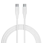 Allity AUC-02 Datový kabel USB-C/USB-C 2m 100W bílá (DATUSBC100WALL2WH)