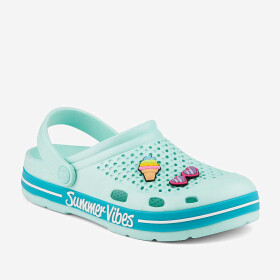 Coqui LINDO 6413 Dámské sandály Lt. mint/Turquoise summer + amulet 40