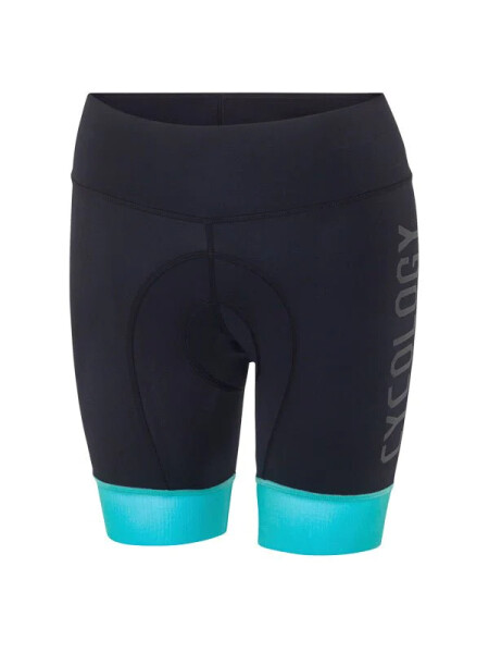 Cyklokraťasy Cycology Black/Aqua, dámské