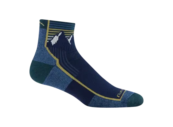 Darn Tough M Hiker Quarter Midweight With Cushion ponožek modrá