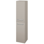 Dřevojas - Vysoká skříň s košem na prádlo DOS SVD2K 35 - N07 Stone / Úchytka T03 / N07 Stone / Levé 210953C