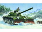 Trumpeter Slepovací model tank T-55 s radlicí BTU 1955 1:35