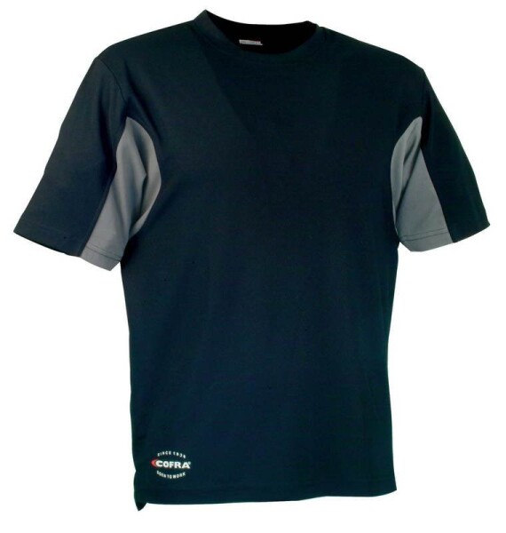 Pracovní tričko COFRA GUADALUPA Barva: Černá, Velikost: M (CAGUADALUPA_05_M)