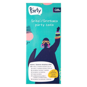 Svítící párty sada 42 ks