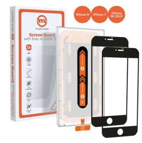 Mobile Origin Screen Guard ochranné sklo pro Apple iPhone 8/7/SE 2022/SE 2020 s aplikátorem / 2 ks (SGA-SE22-2pk)
