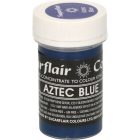 Gelová barva aztec blue pastelová 25g - Sugarflair