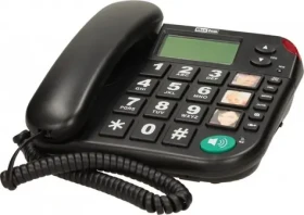 Maxcom KXT 480 černá / Stolní telefon (KXT480BB)