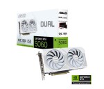 ASUS VGA NVIDIA GeForce RTX 5060 DUAL OC 8G WHITE, 8GB GDDR7, 3xDP, 1xHDMI EDF_1887739