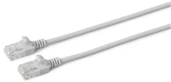 MicroConnect CAT6a U/UTP SLIM 7.5m šedá / LSZH (V-UTP6A075-SLIM)