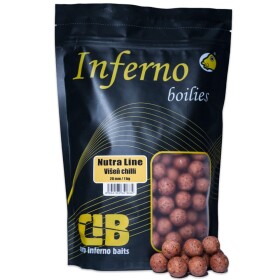 Carp Inferno Boilies Nutra Line Višeň Chilli - 24mm 1kg,Carp Inferno Boilies Nutra Line Višeň Chilli - 24mm 1kg