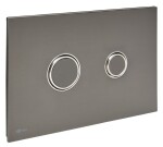 Ovládací tlačítko SAT kov gun metal mat SATATBGM SATATBGM