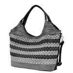 Elegantní dámská kabelka do ruky Carlita, černá