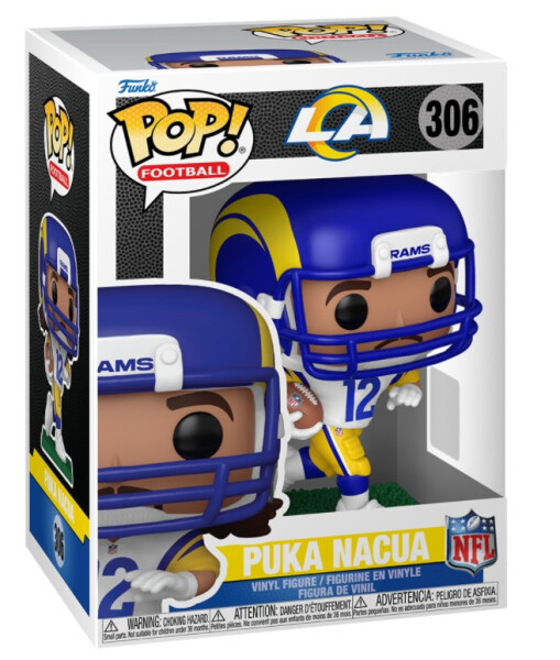Funko Figurka POP! Puka Nacua #12 Los Angeles Rams NFL