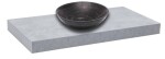 Deska pod umyvadlo bez umyvadla Naturel Dolce 70x8x50 cm beton mat DO7050BE DO7050BE