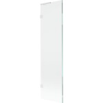 MEXEN/S - Lunar L vanová zástěna FIX 50 x 150, transparent, bílá 897L-050-000-20-00